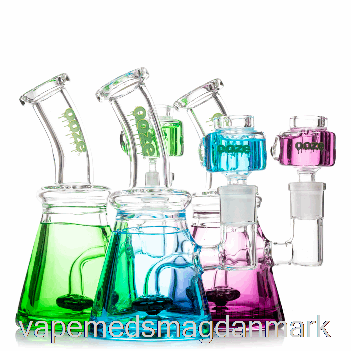 Engangs Vape Danmark Ooze Glyco Frysebar Bong Scarlet (rød)